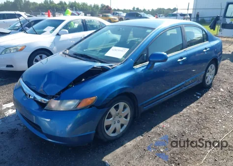 2008 Honda Civic Lx из США, поврежденный, VIN 1HGFA16568L087611